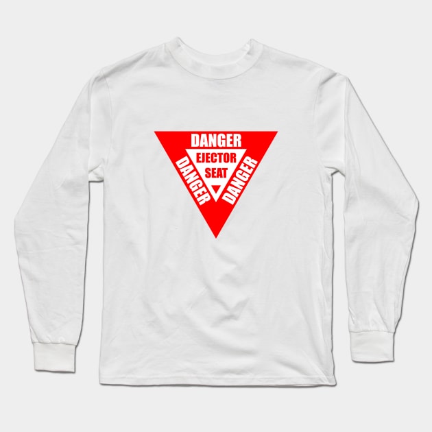 Ejector Seat Long Sleeve T-Shirt by Blade Runner Thoughts